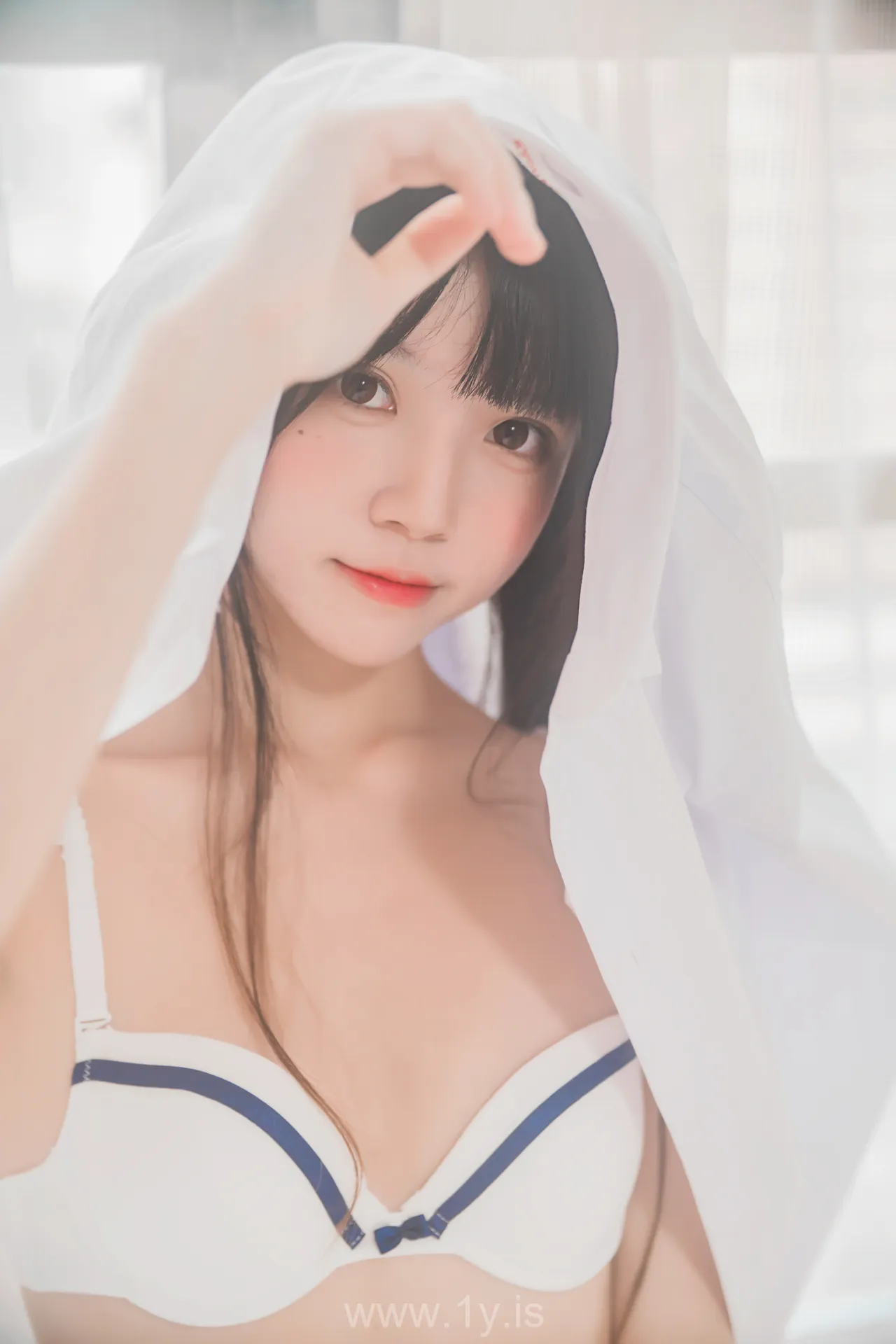 桜桃喵 NO.69 白衬衫双马尾